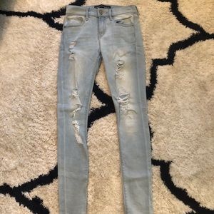 Express ripped jeans
